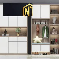 TỦ QUẦN ÁO NGỌC THỊNH GỖ CÔNG NGHIỆP VÁN MDF